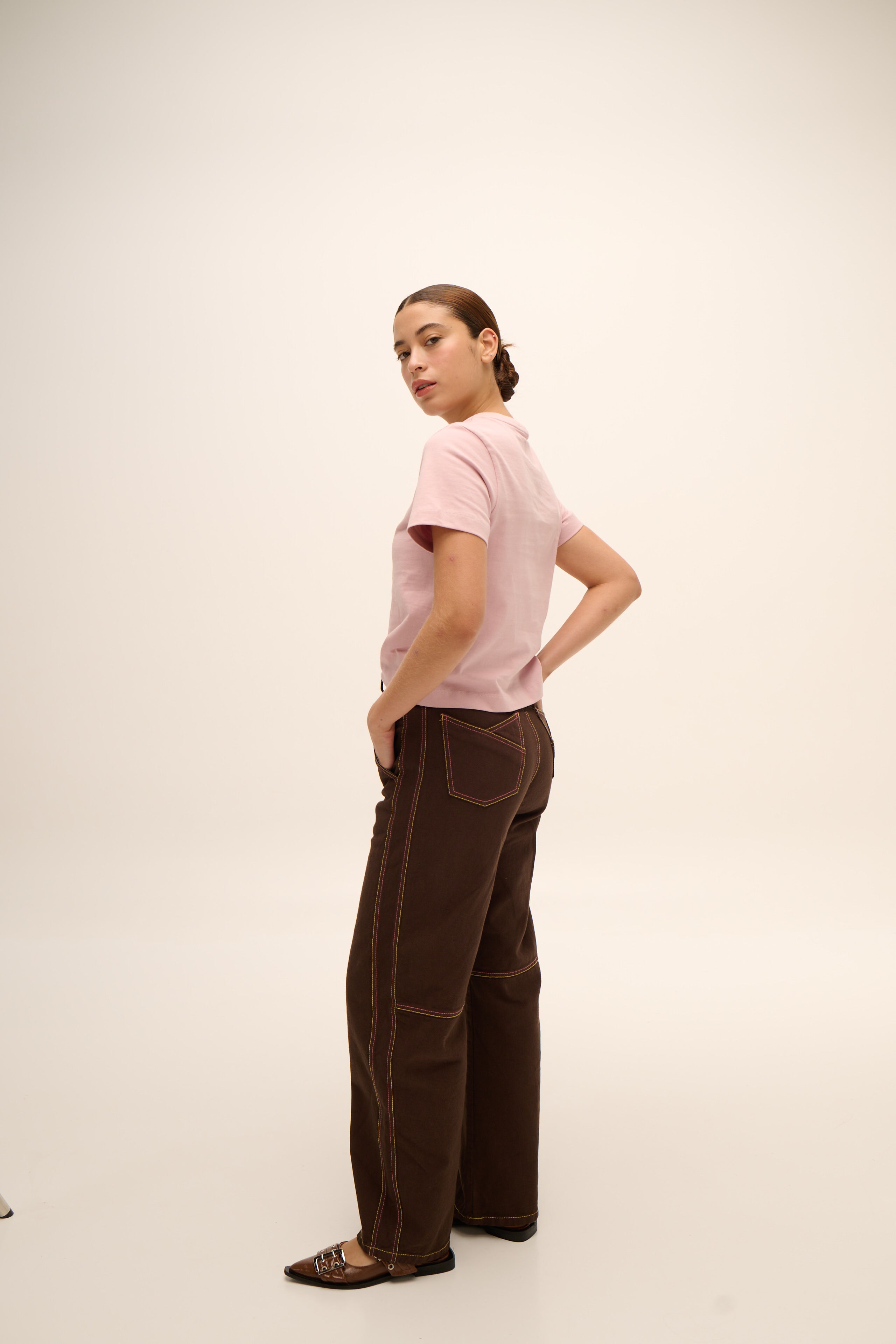 Everyday Tee in Soft Pink