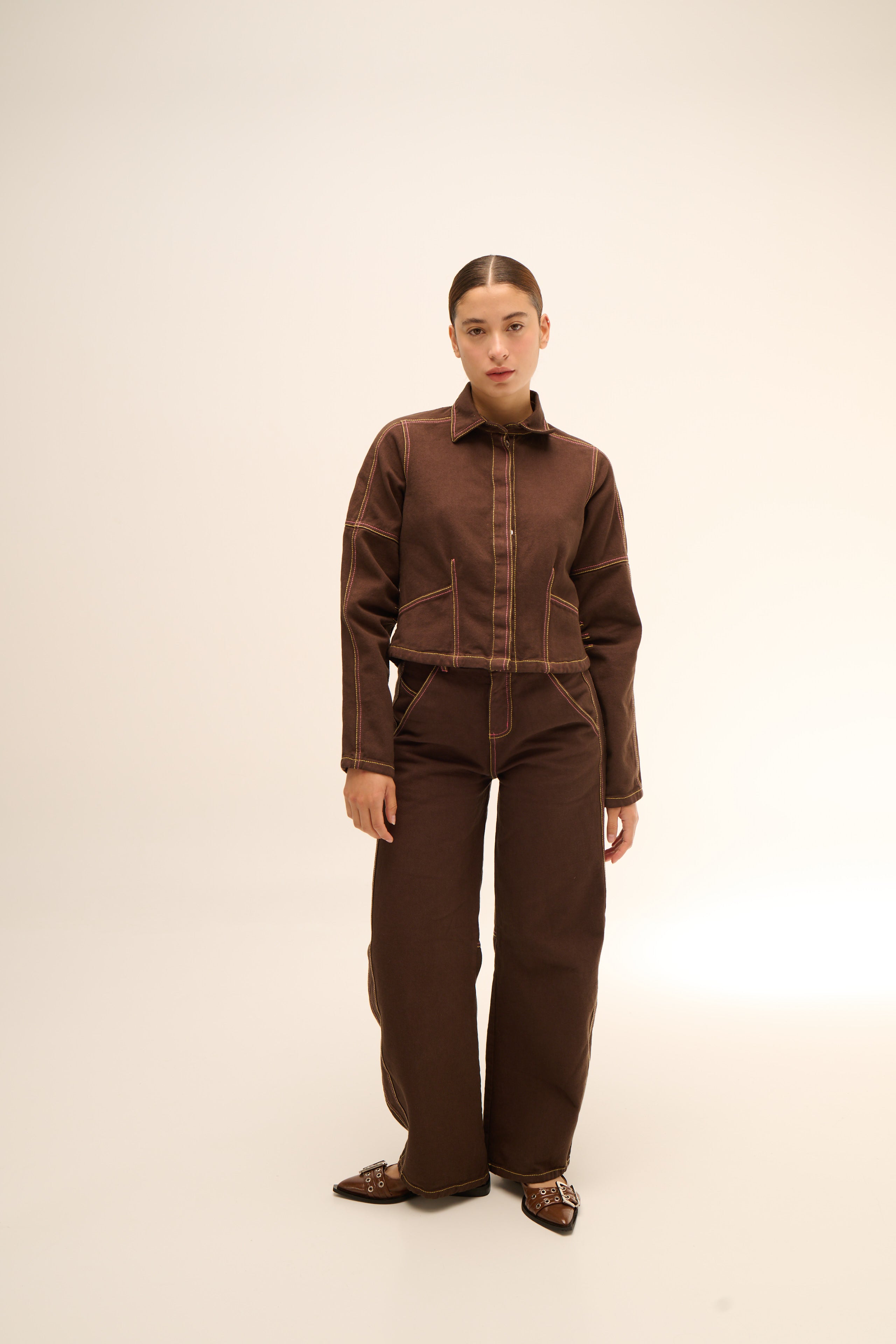 Craftsman Jean in Brown