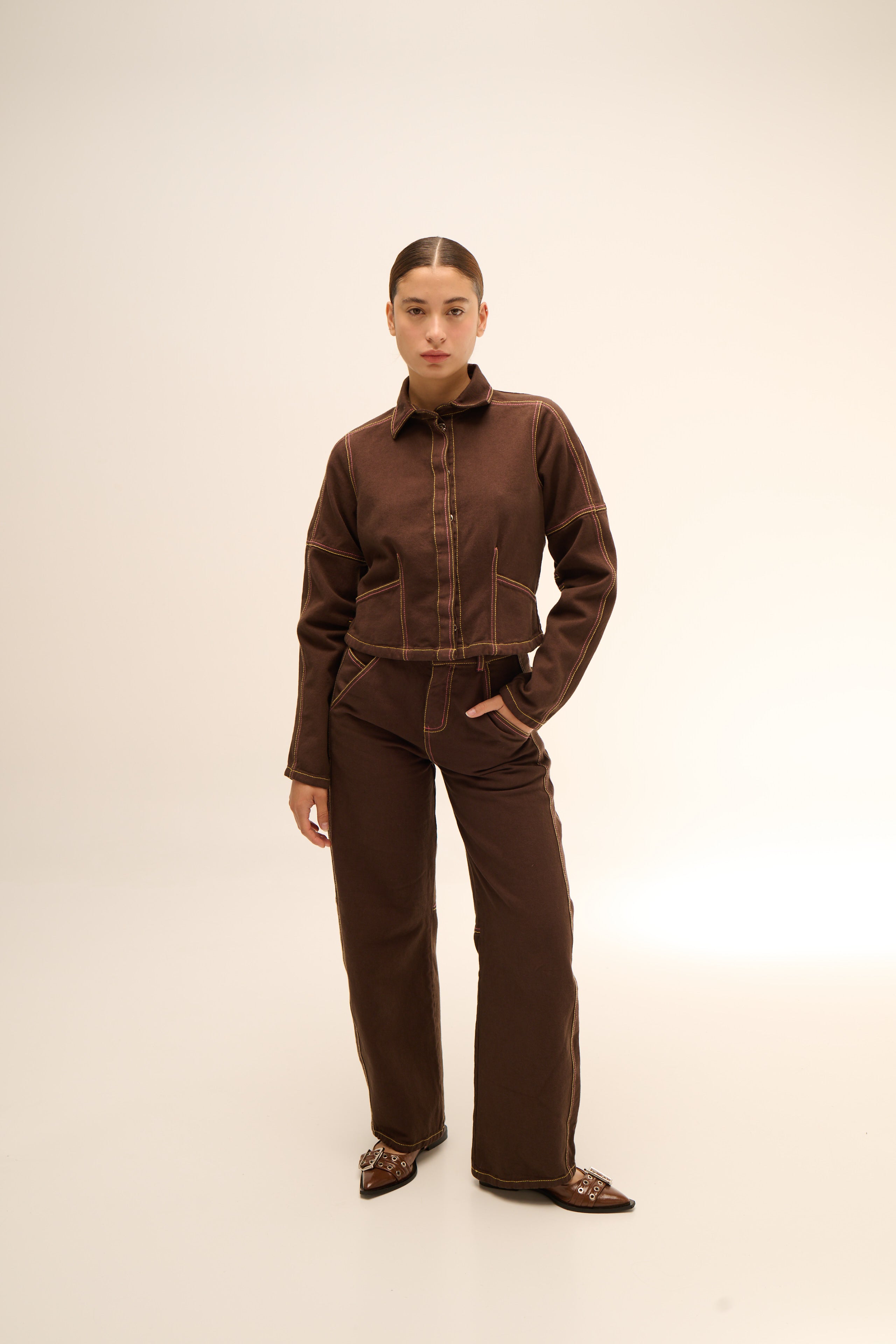 Craftsman Jean in Brown