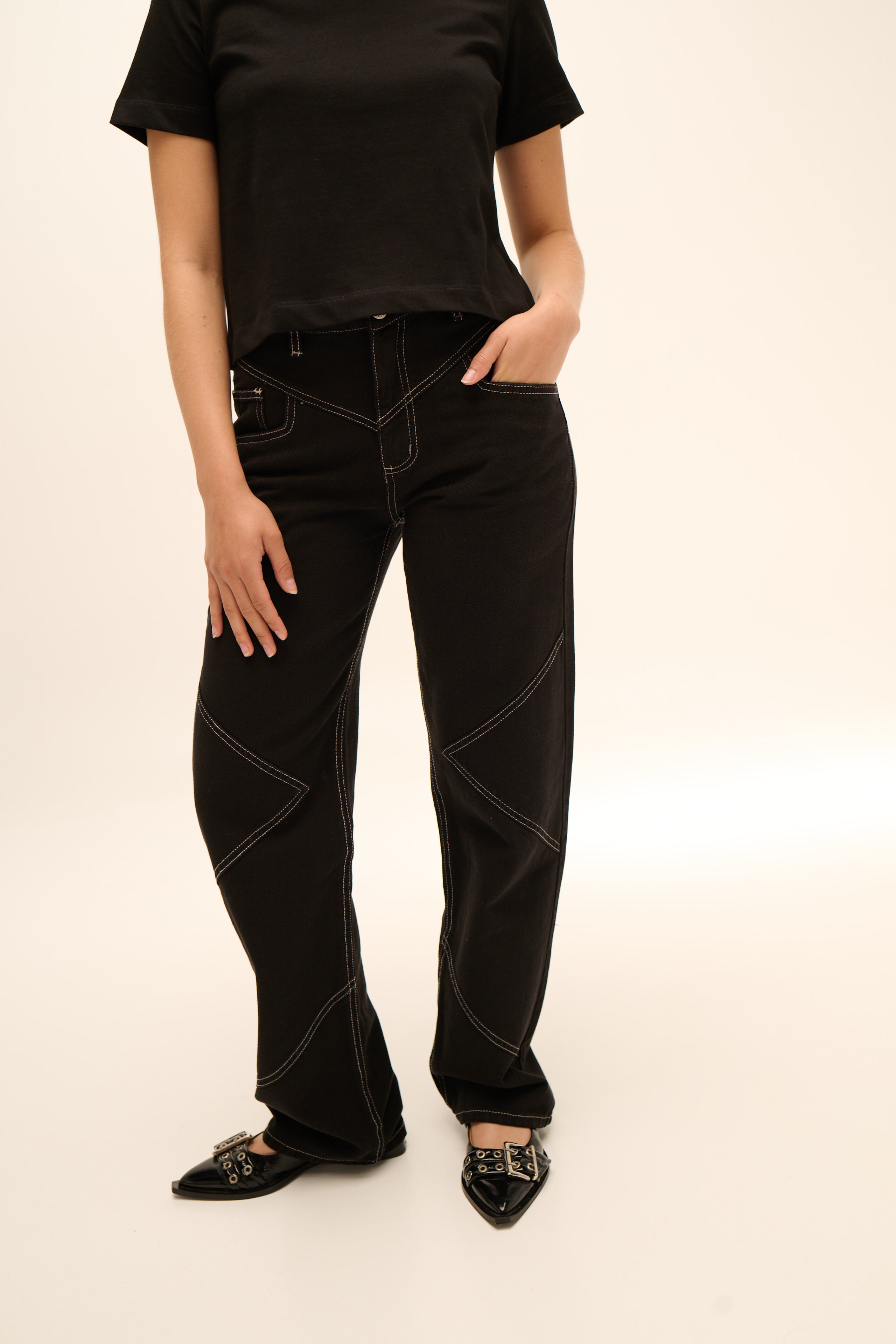 Cowgirl Jean in Black