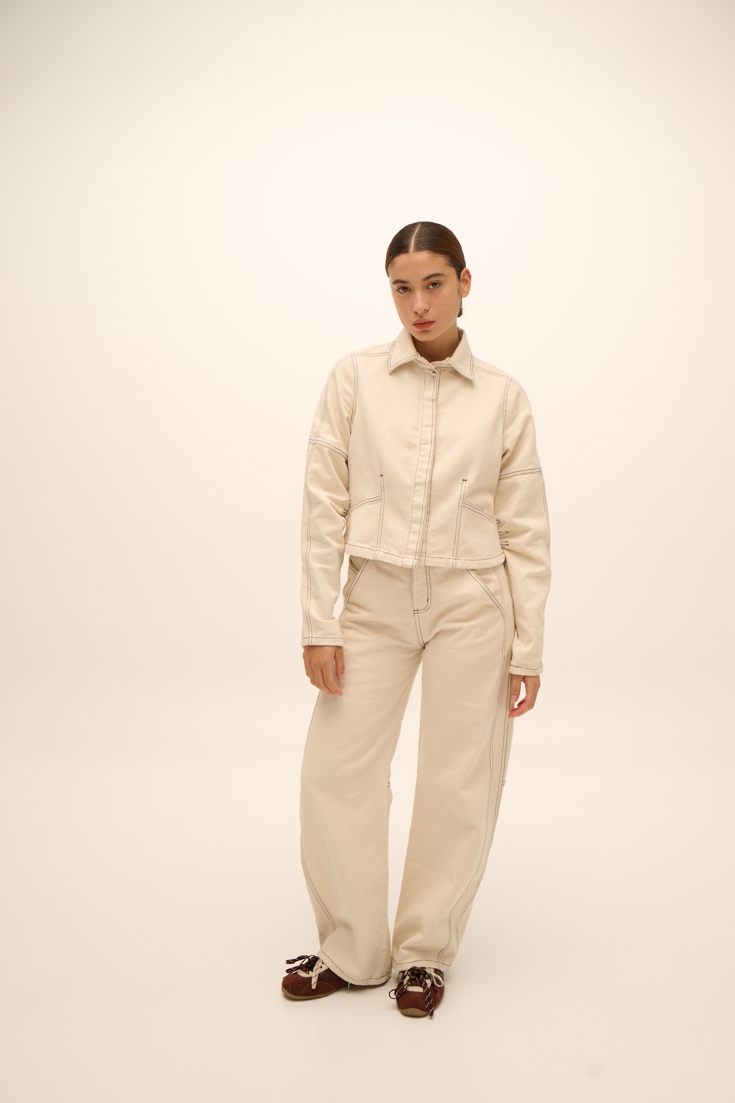 Craftsman Jean in Beige