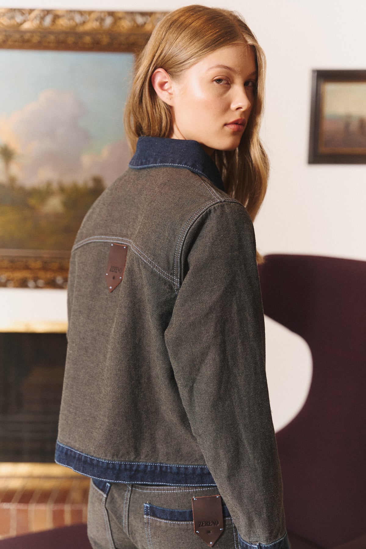 Heirloom Jacket in Blue Gray